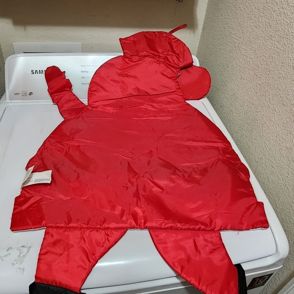 Santa Nylon Christmas Wall Decor 36x30" Gemmy Decoration - Picture 2 of 6